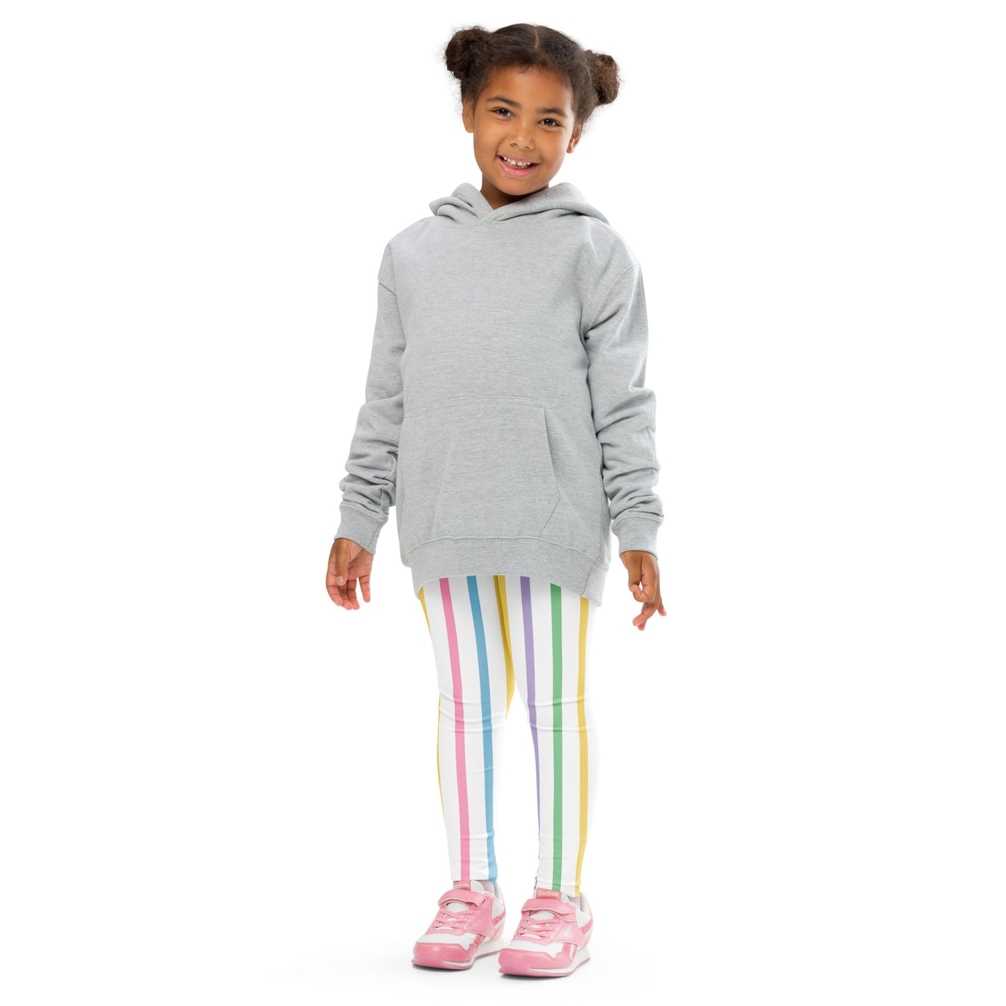 Little Girls'  Leggings Colored Lines