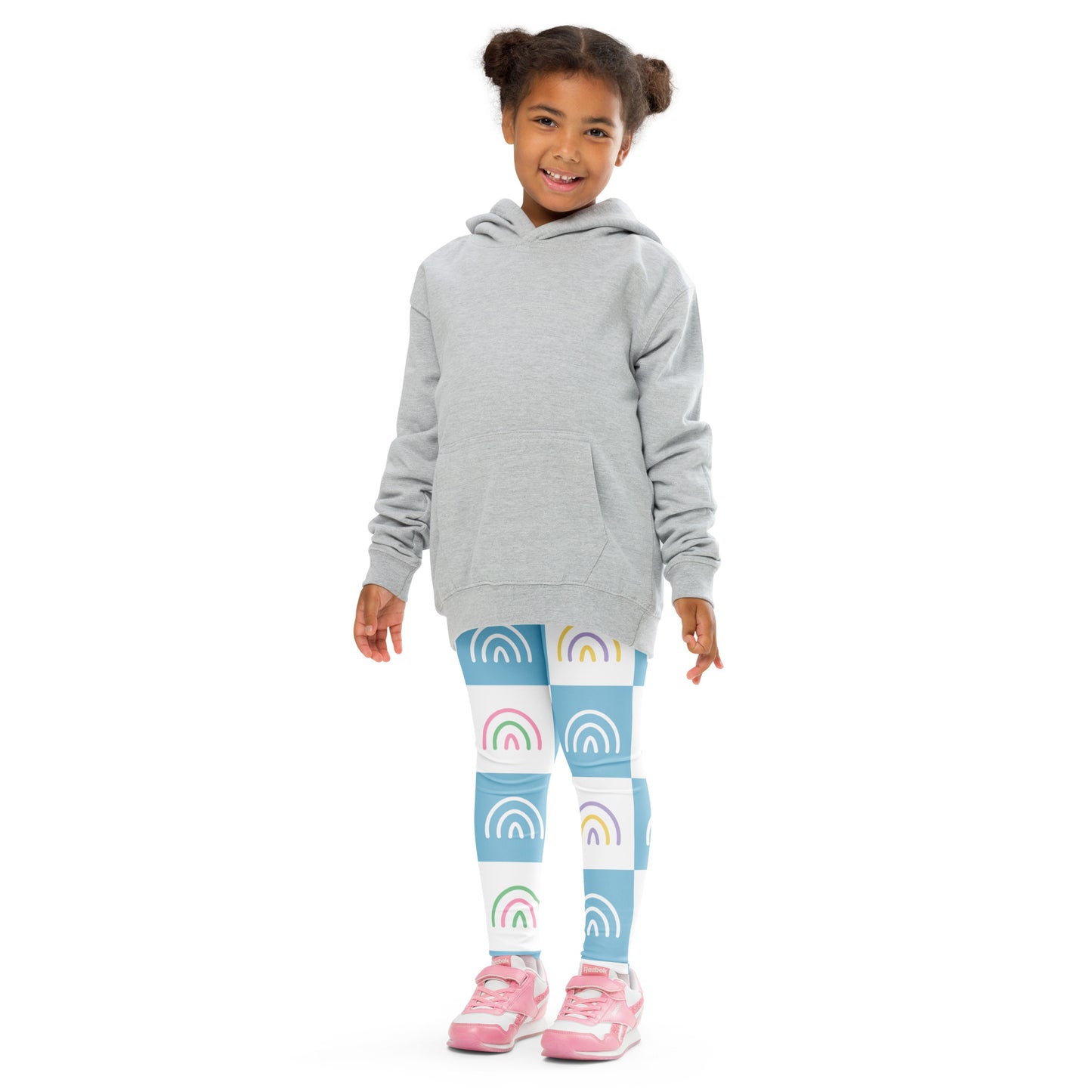 Little Girls' Leggings- Squares