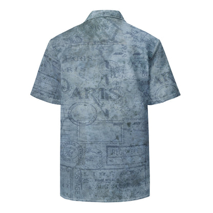 Mens Short Sleeve Button Up Shirt