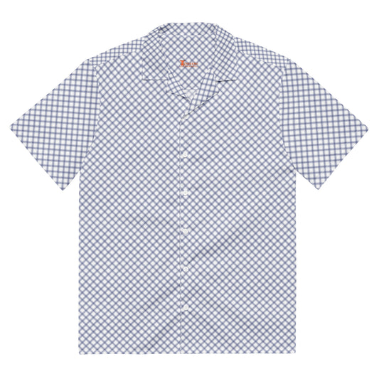 Short Sleeve Button Up Shirt "Diagonal"