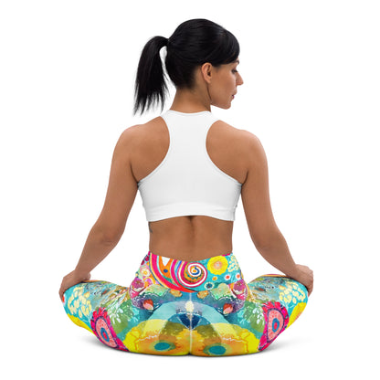 women's Yoga Leggings Colorful