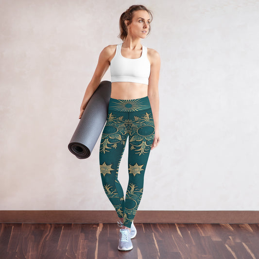 Yoga Leggings- Celestial Night Skies