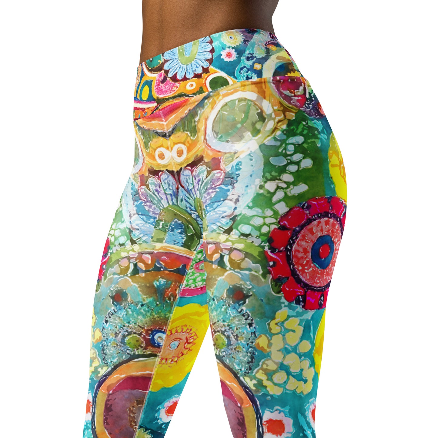 women's Yoga Leggings Colorful