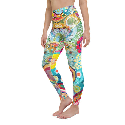 women's Yoga Leggings Colorful