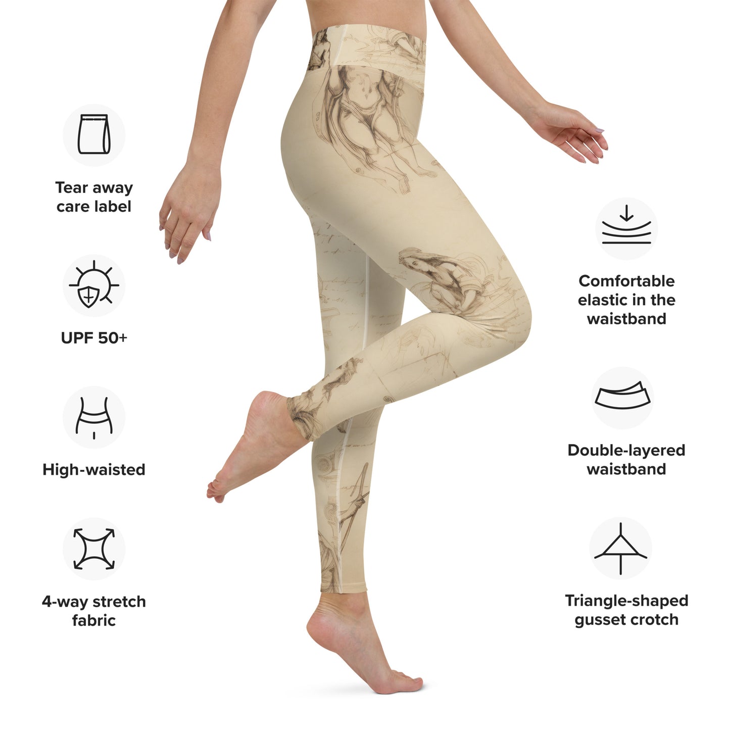 Davinci Designs Yoga Leggings