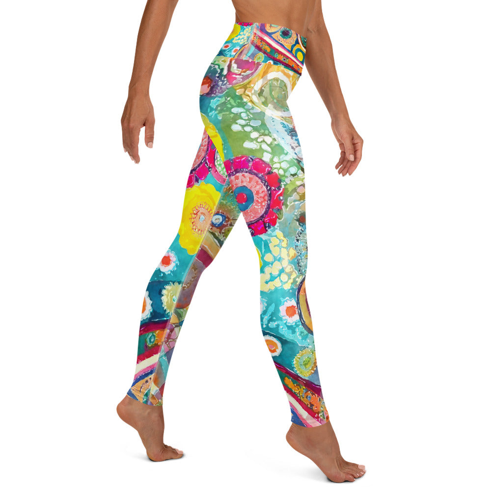 women's Yoga Leggings Colorful