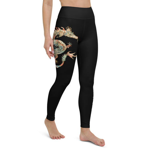 Sea Dragon Yoga Leggings| Women's Exercise Tights