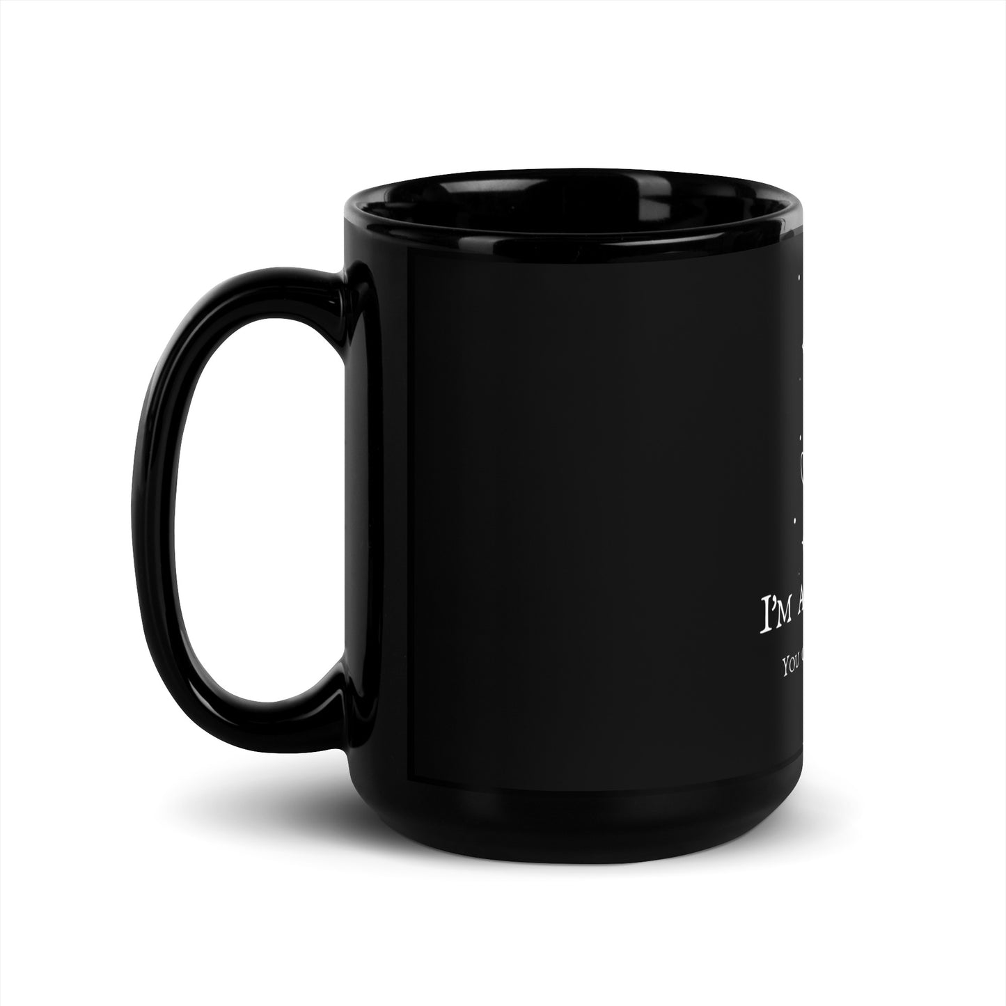 Aquarius Sign Black Ceramic Coffee Mug | Zodiac Sign Mug | By Zaneemo