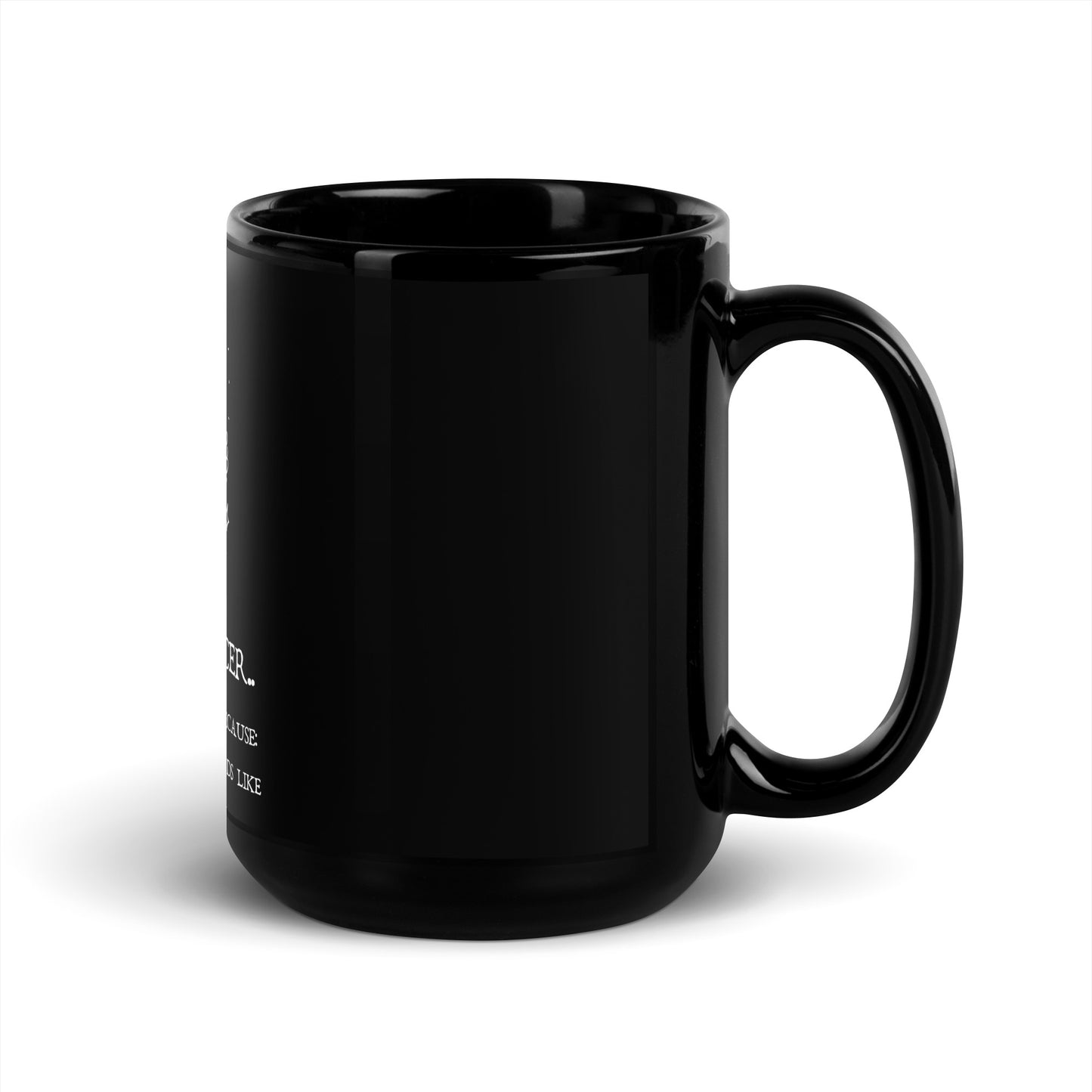 Cancer Zodiac Sign Black Glossy Mug