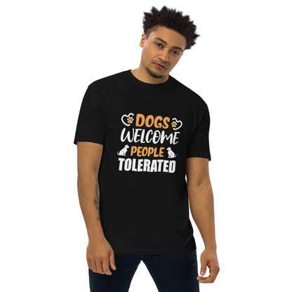 Dogs Wlcome Tee Shirt