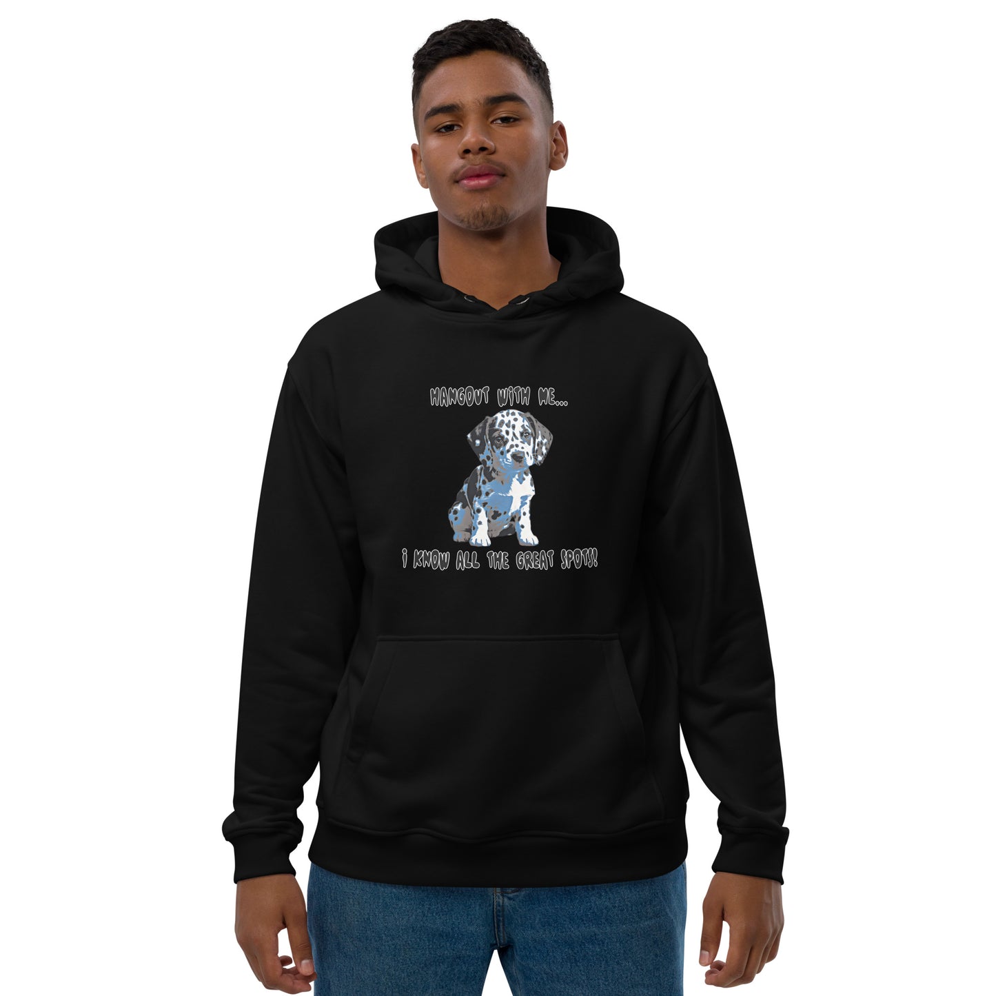 Pet Lovers Premium Dalmation Hoodie Unisex