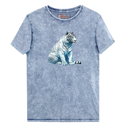 Men's Denim Indigo Tiger T-Shirt