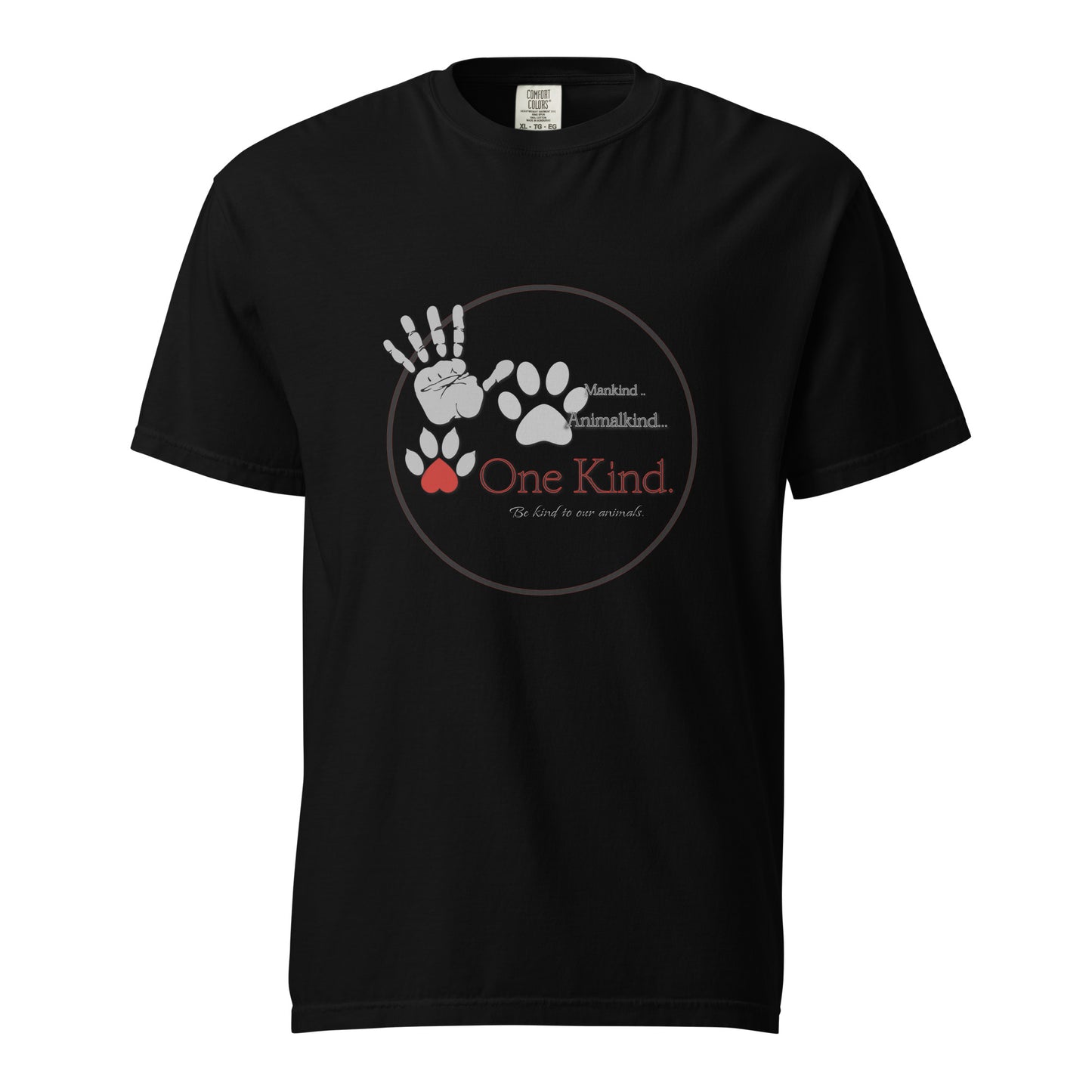 Pet Lover's  One Kind Logo Cotton Tee