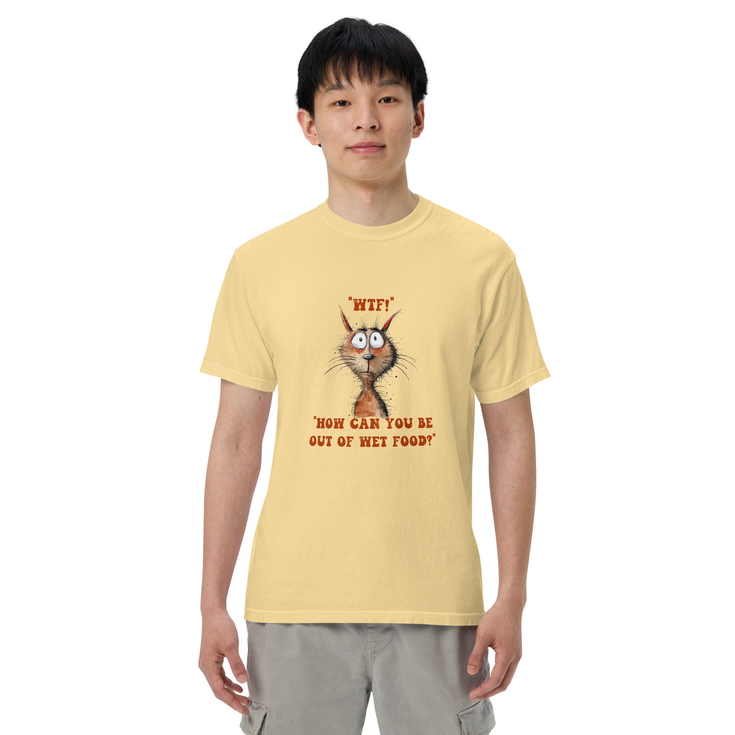 Out Of Wet Food Cat Owner Tee