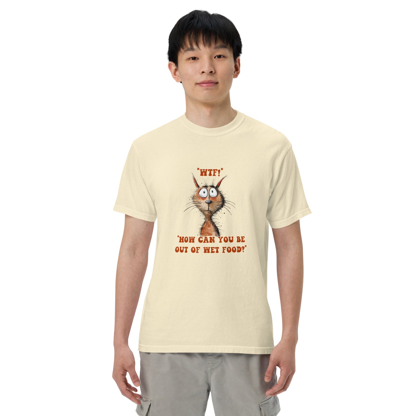 Out Of Wet Food Cat Owner Tee