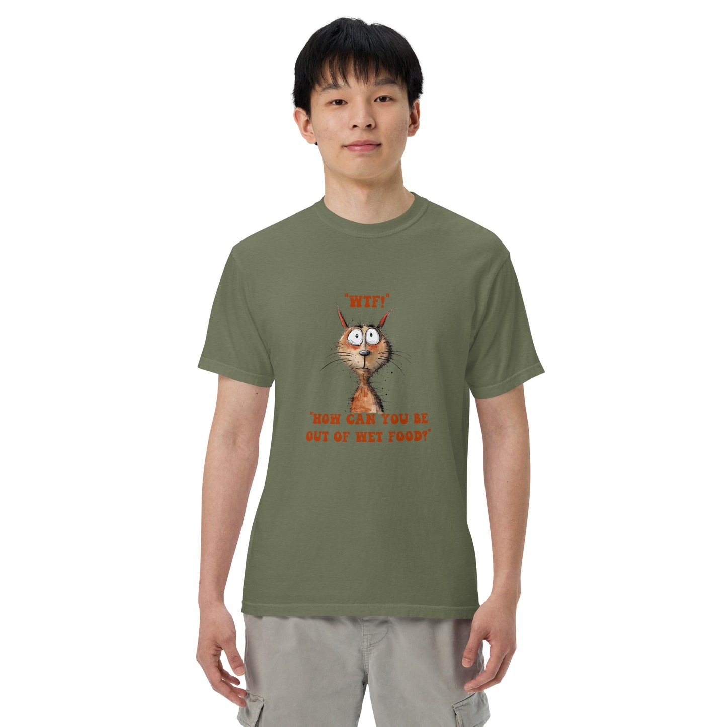 Out Of Wet Food Cat Owner Tee