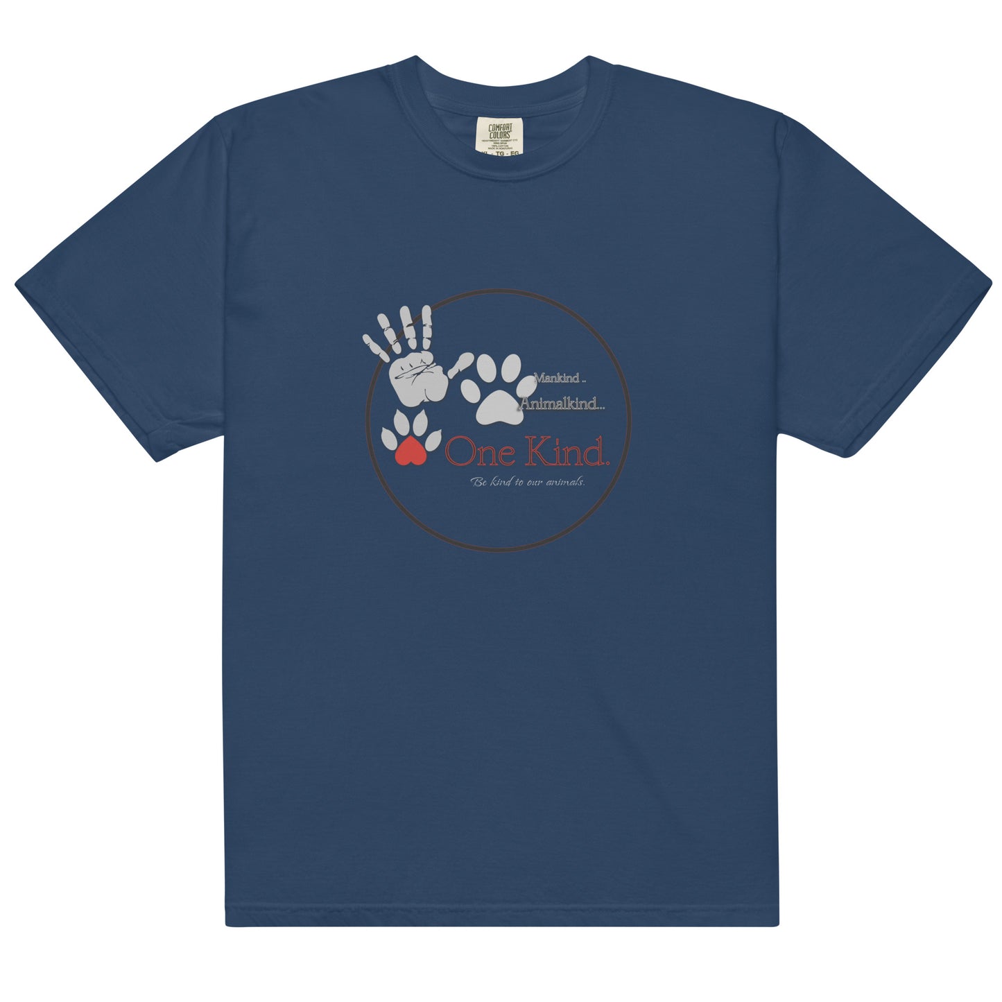 Pet Lover's  One Kind Logo Cotton Tee