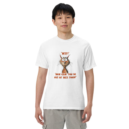 Out Of Wet Food Cat Owner Tee