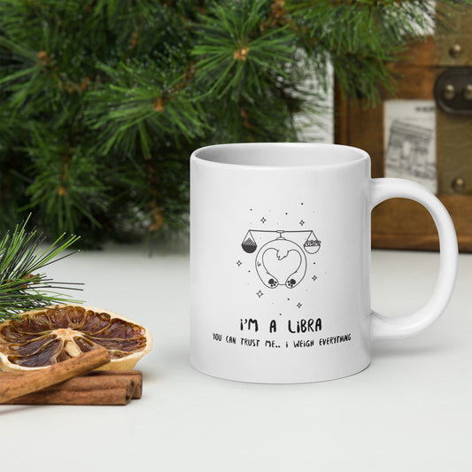 Funny Libra Zodiac Coffee Mug