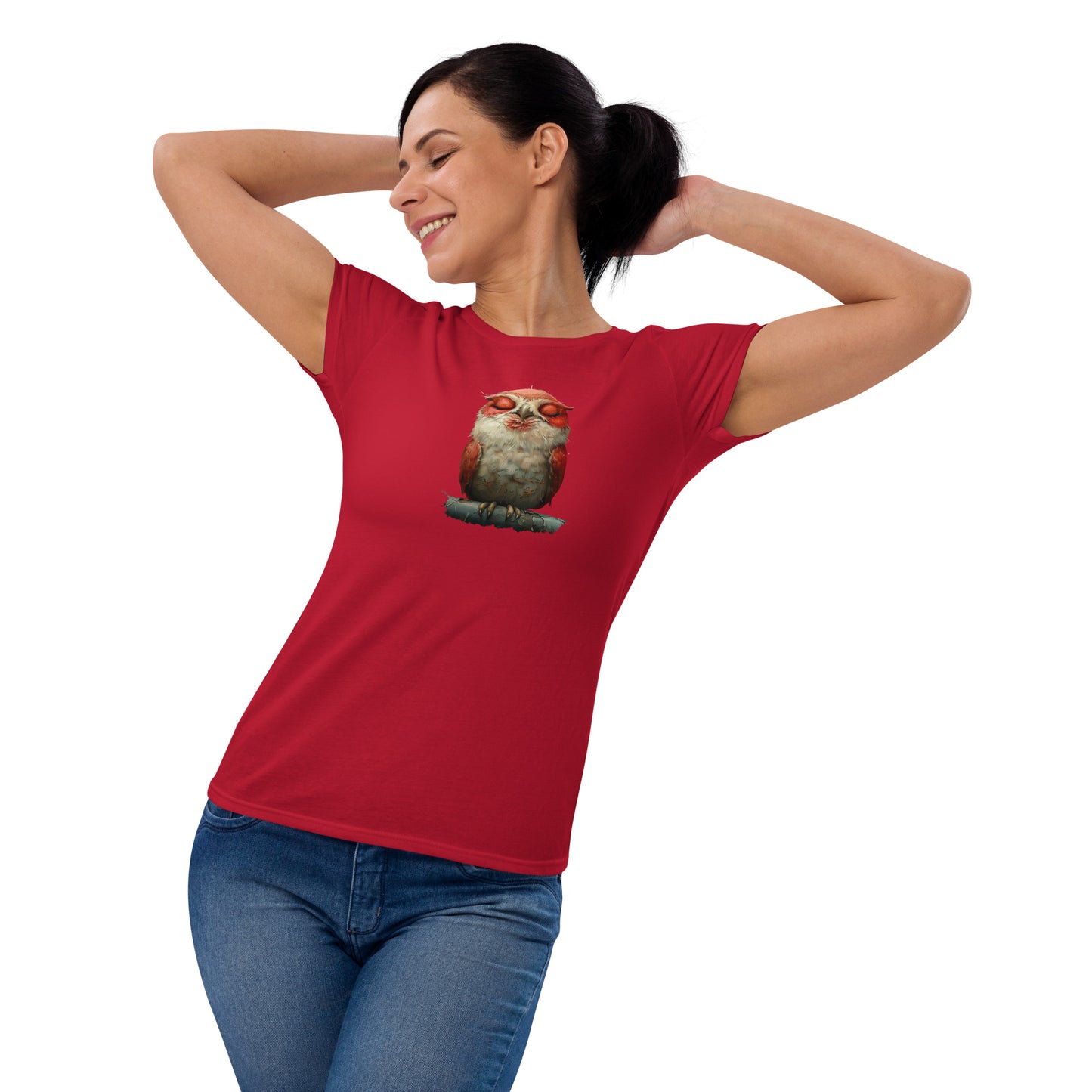 Women's Cute  Owl T- Shirt