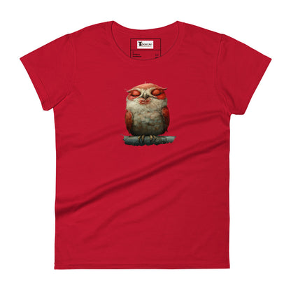 Women's Cute  Owl T- Shirt