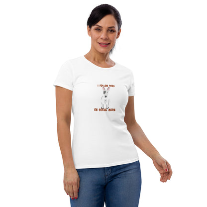 Dog Owner T shirt  Women