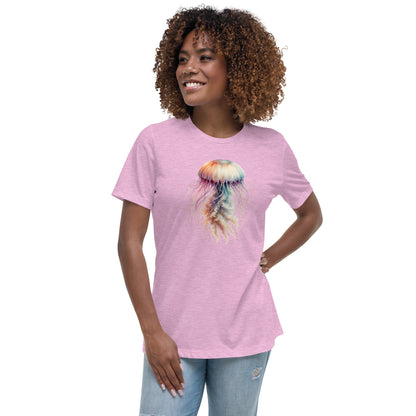 Women's T-Shirt | Beautiful Jellyfish Print Tee | By Zaneemo