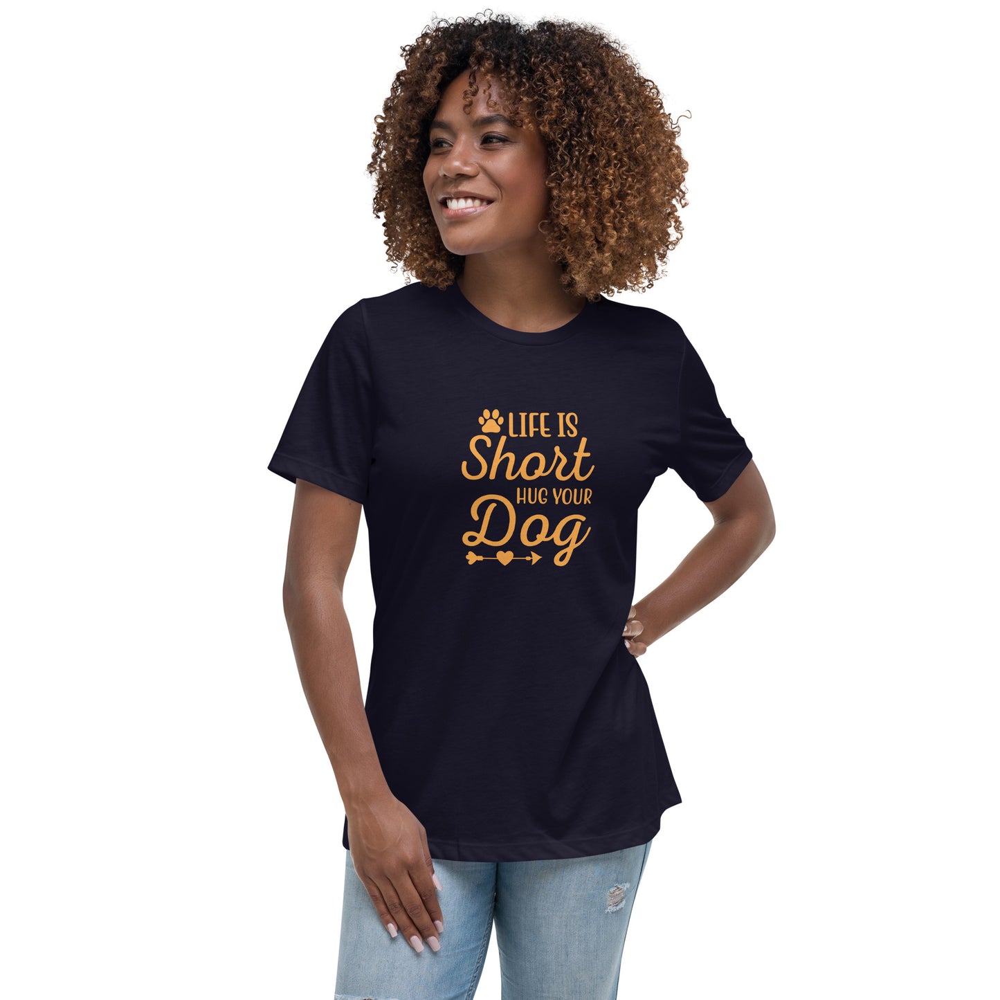 Hug Your Dog Women's Tee Shirt